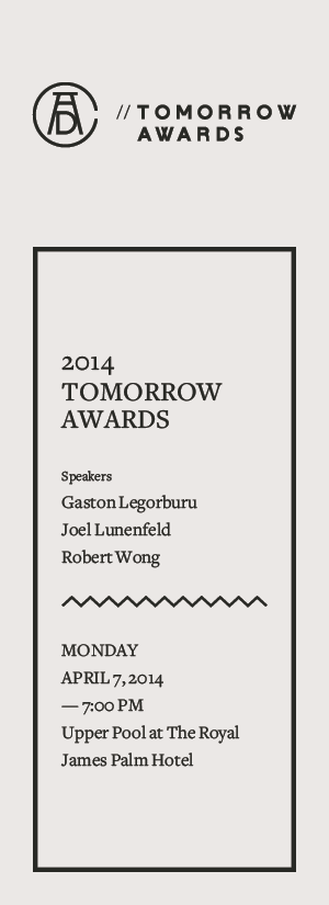 ADC 93rd Awards - Alternative Ticket Design 1