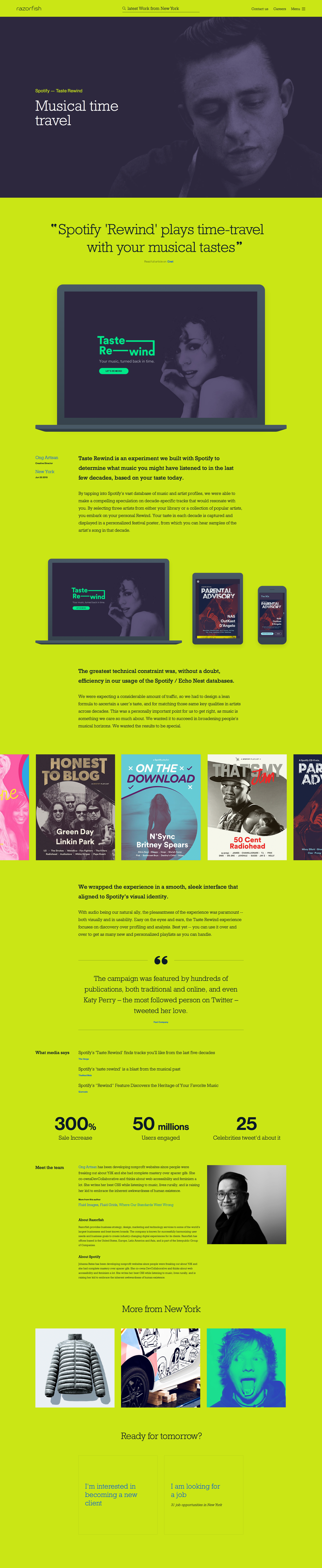 New Razorfish.com - Case Study