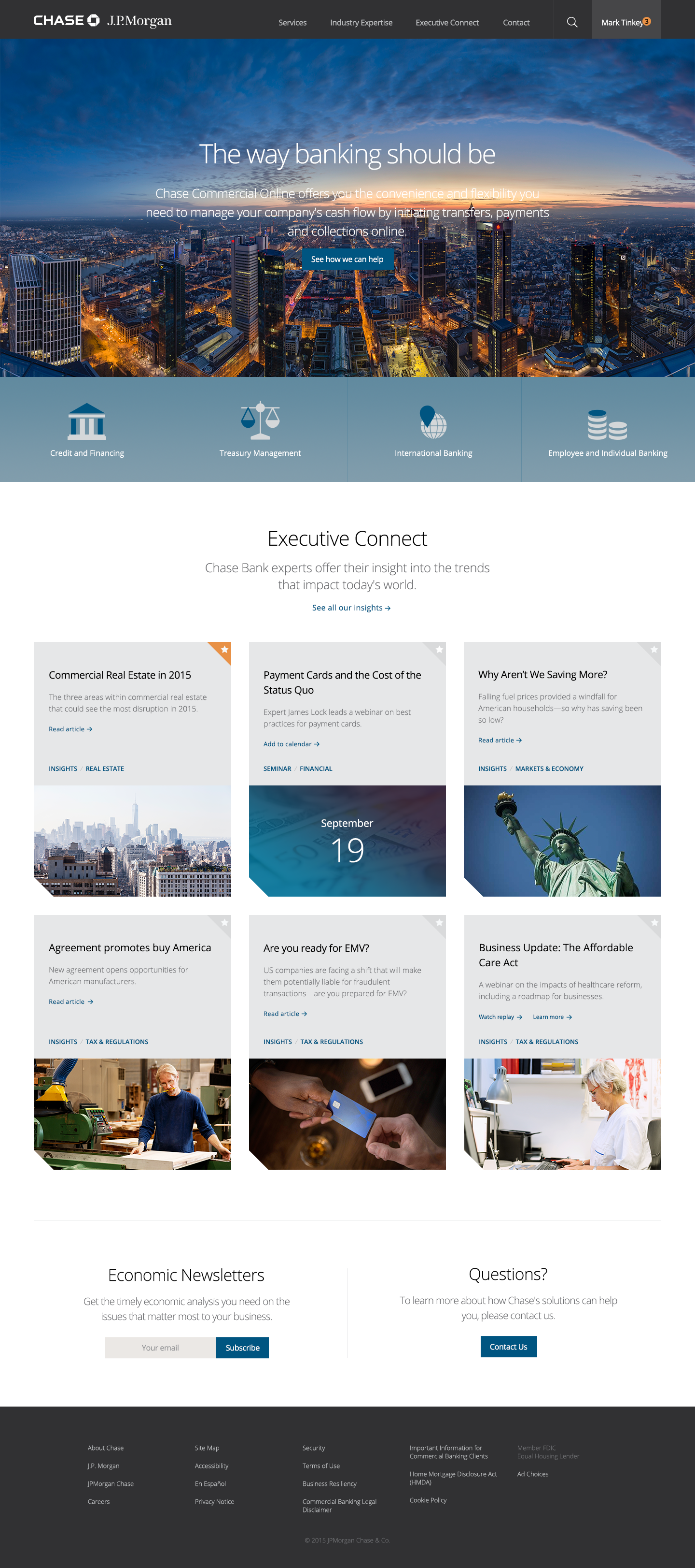 Chase Commercial Bank - Homepage