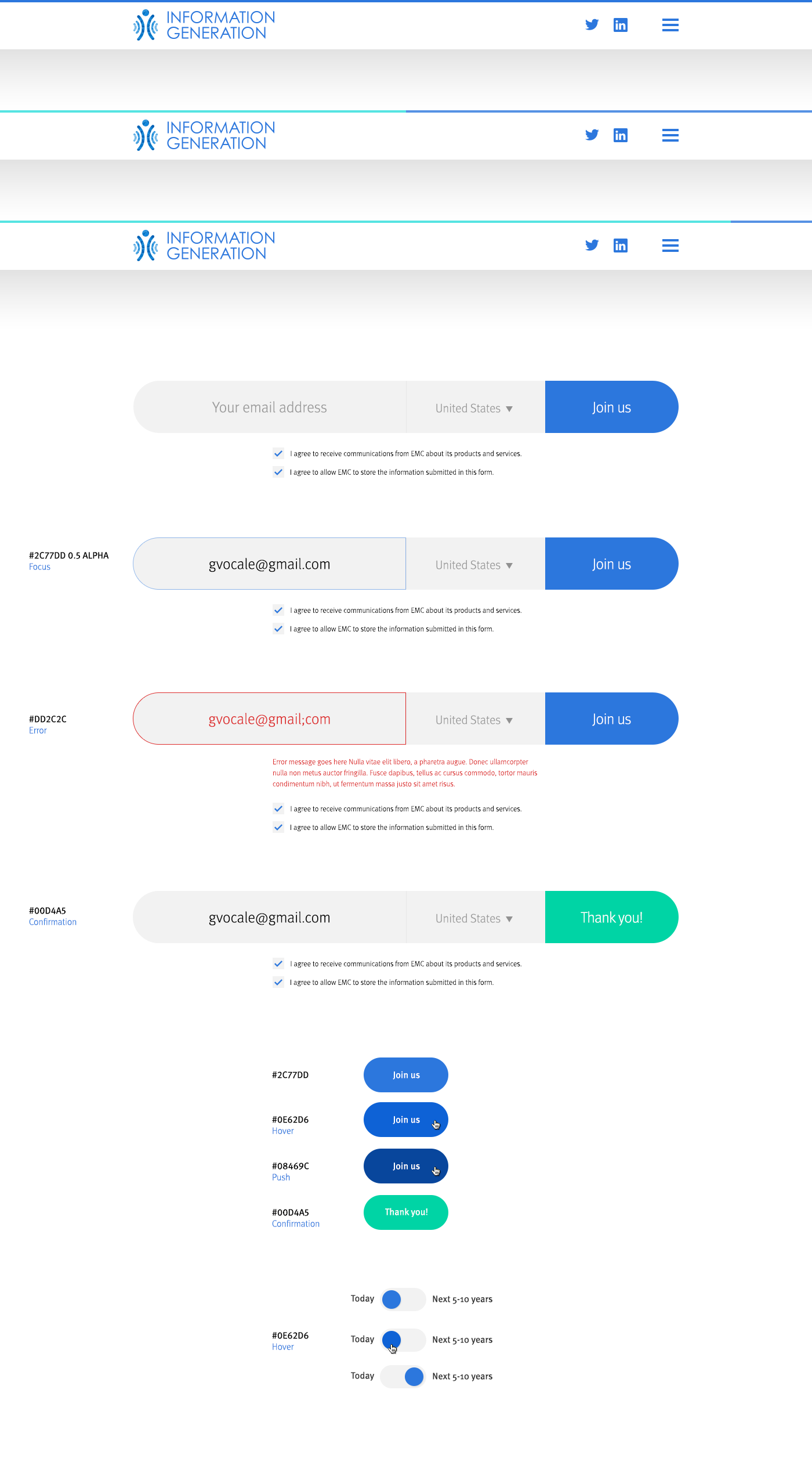 EMC Information Generation - Design System: With Infographic