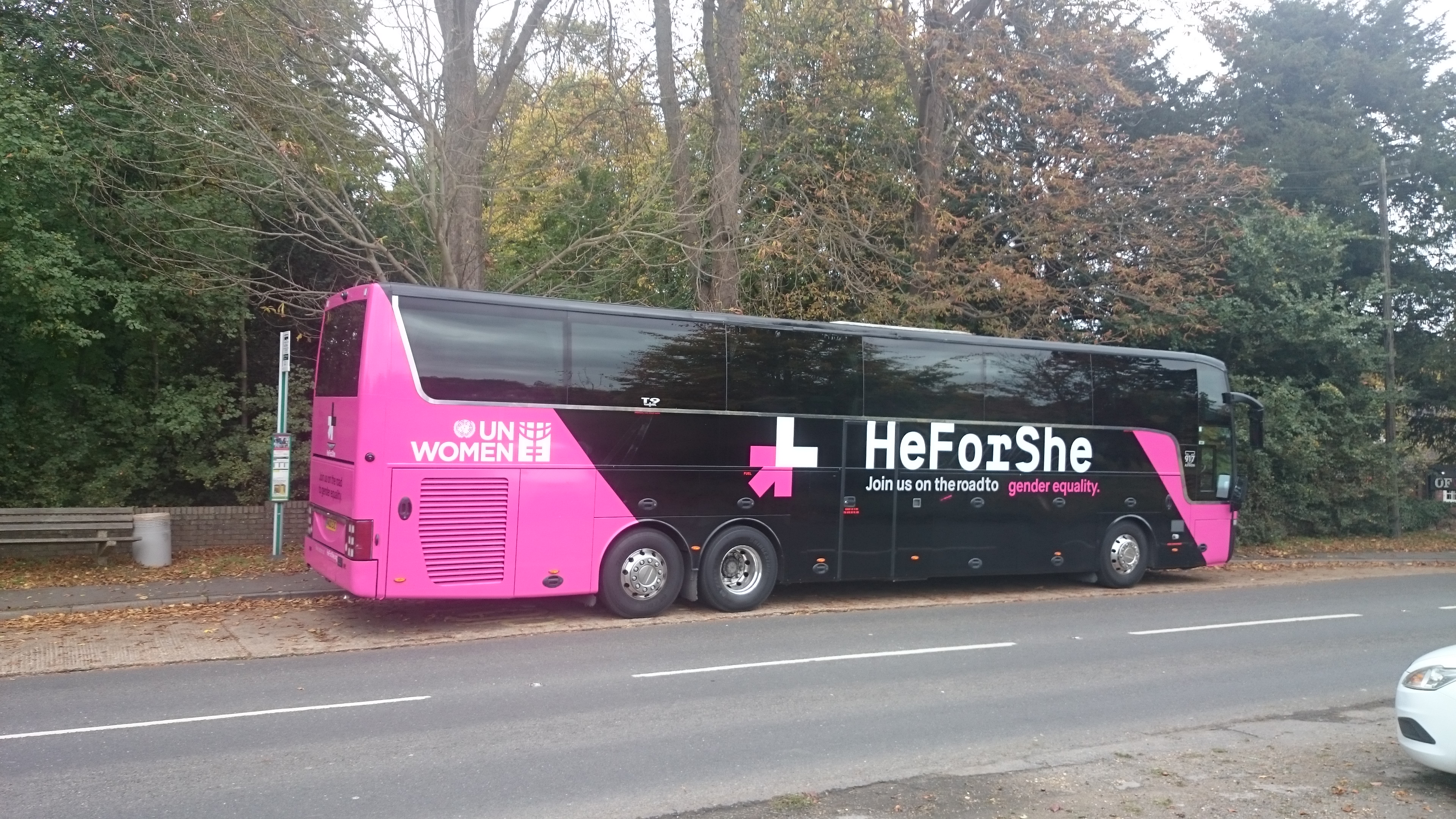 HeForShe Bus - The Bus: Almost the same