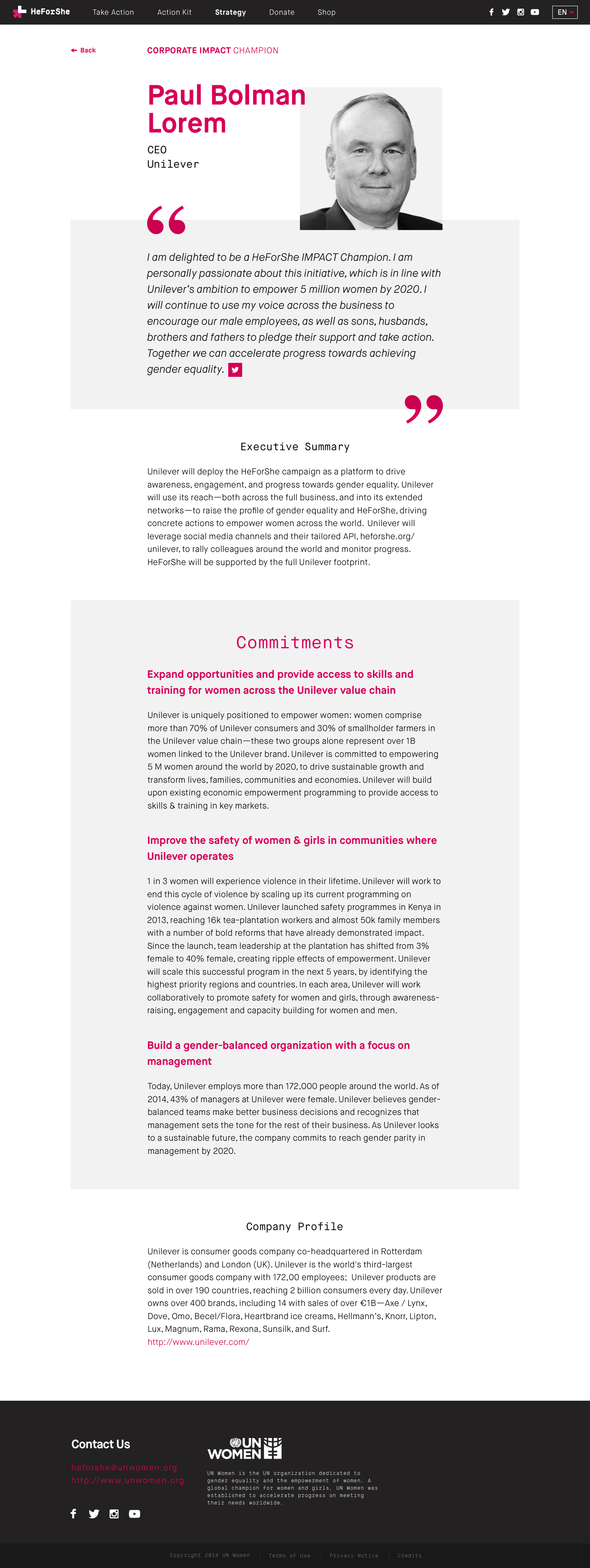 HeForShe Impact - Article Page