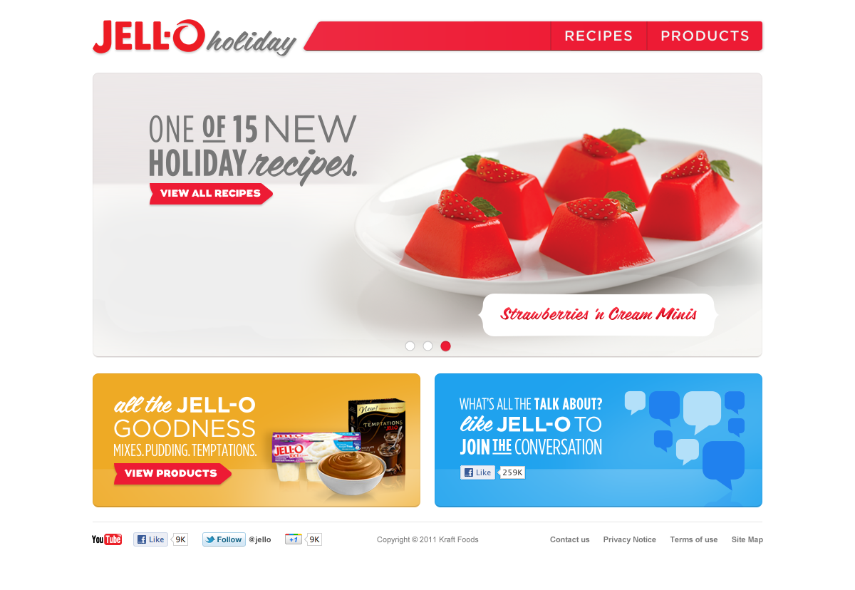 Jello Holiday - Home Page