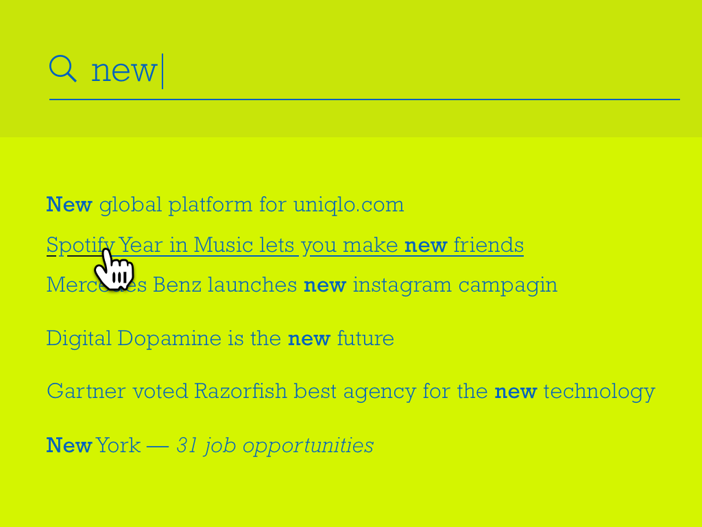 New razorfish.com for razorfish