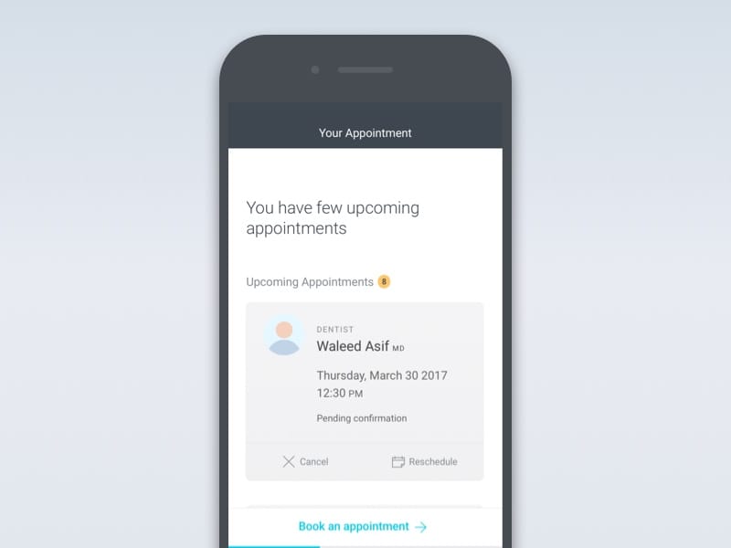 iPhone App for NexHealth