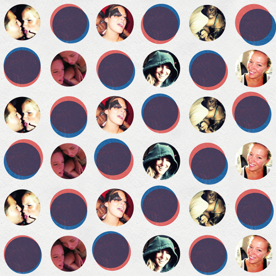 Old Navy Friend Wrap - Polka Dot Design 2