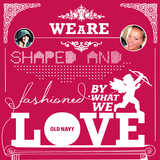 Old Navy Friend Wrap - Sentence Design