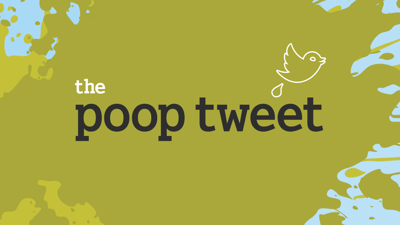 Poop Tweet - Case Study video keyframes: Logo