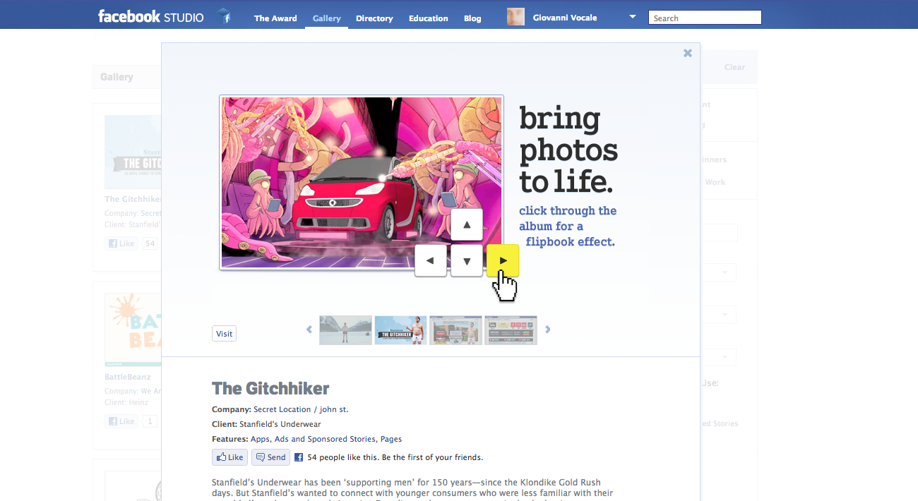 Tag Your Own Adventure - Facebook Studio Award: Bring photos to life