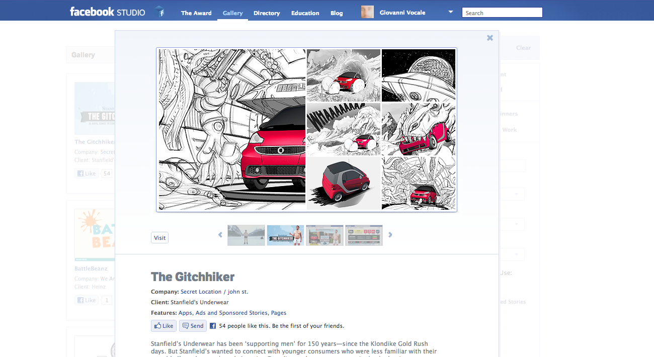 Tag Your Own Adventure - Facebook Studio Award: Drawing