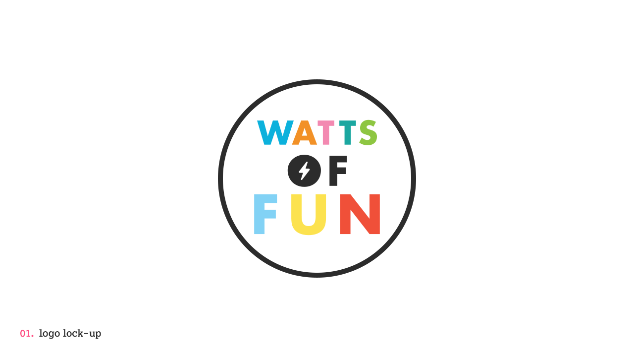 Watts of Fun - Identity: Alternative exploration, logo