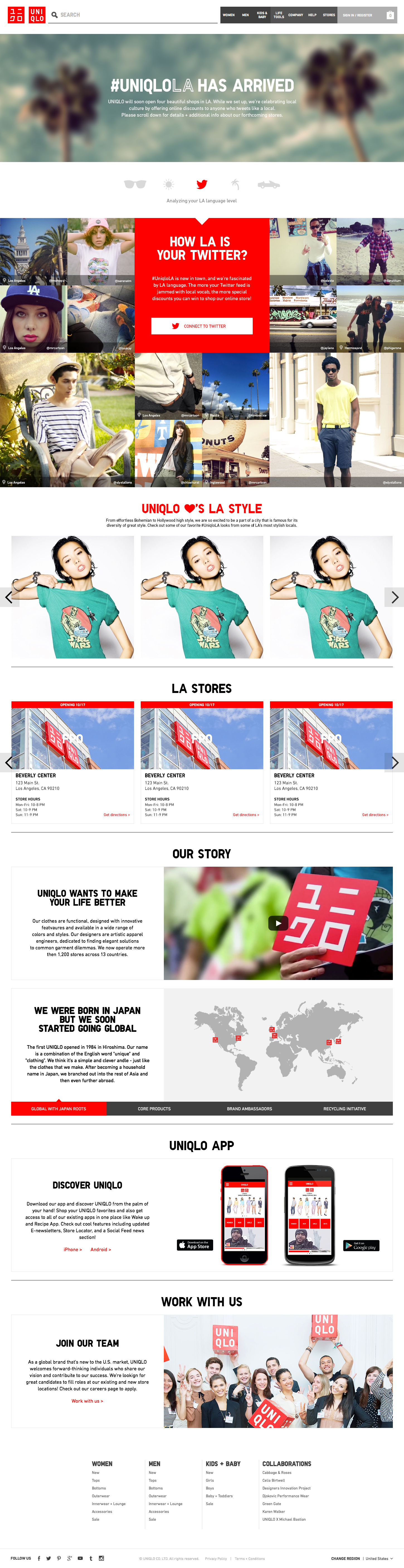 UNIQLO LA Store Opening - Desktop