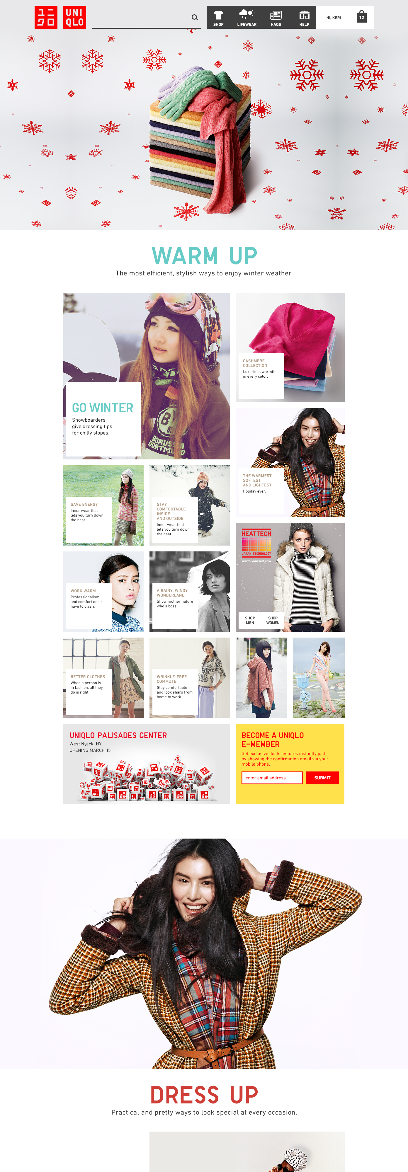 UNIQLO E-Commerce Platform Vision - Iteration n.1: Design